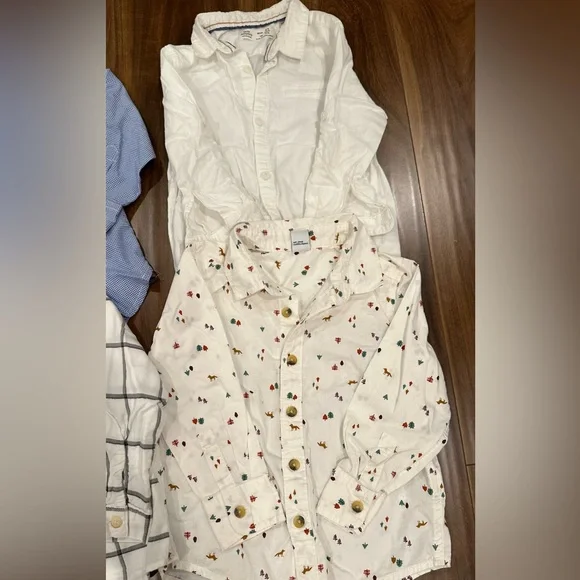 Boys Zara, Baby Gap & Old Navy Button Up Shirts Lot Size 3t